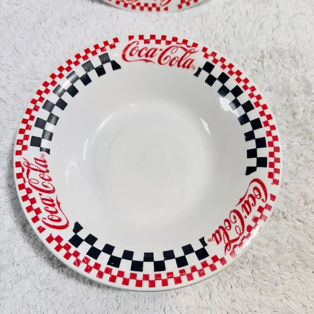 Coca-Cola Gibson Set of Four (4) 8